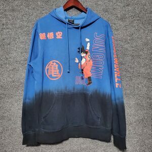 Dragon Ball Z Dragonball Tie Dye Graphic Sweatshirt Hoodie Mens Medium Retro Y2K
